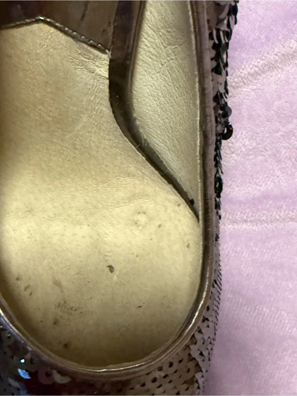 Michael Kors Black Sequin Stiletto Pumps